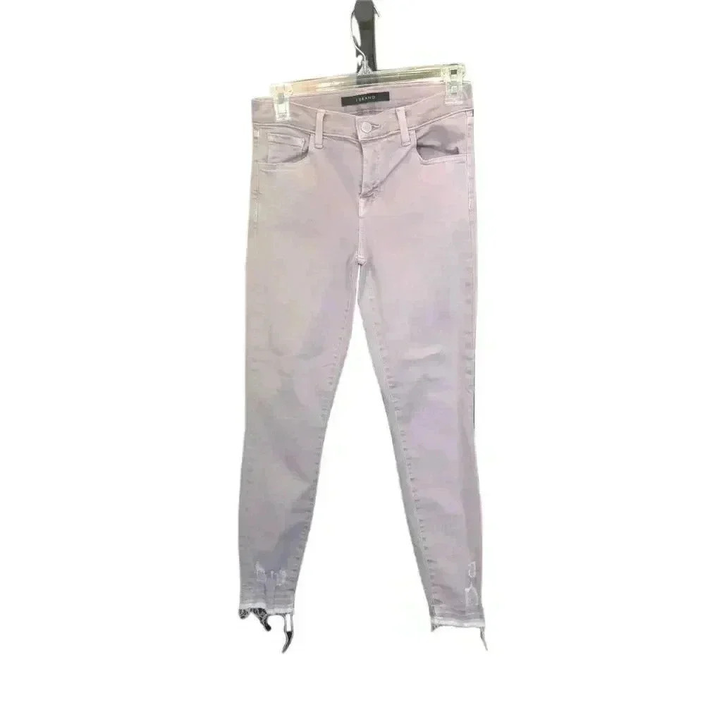 J BRAND Light Indigo Distressed Capris - size 26